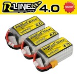 HOT TATTU R-Line Version 4.0 V4 Battery 1050mAh/1300mAh/1400mAh 22.2V 130C 6S1P for RC Racing Drone RC Quadcopter XT60 Plug